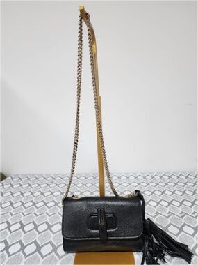Authentic Gucci Bamboo Miss Bamboo Small Crossbody Bag Black